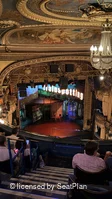 Theatre Royal Haymarket Upper Circle F22 view from seat photo