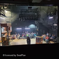 Trafalgar Theatre Dress Circle A17 view from seat photo