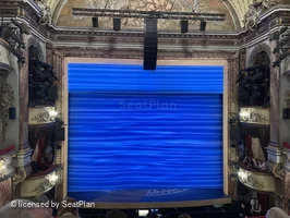 Novello Theatre Dress Circle D15 view from seat photo