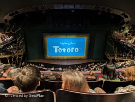 Gillian Lynne Theatre Circle F47 view from seat photo