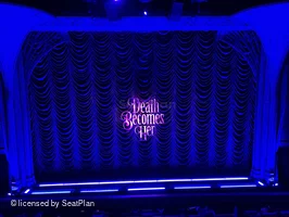 Lunt-Fontanne Theatre Front Mezzanine A107 view from seat photo