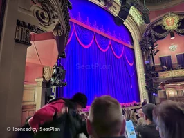 Lyceum Theatre Orchestra K17 view from seat photo