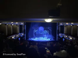 Lyric Theatre Balcony G14 view from seat photo