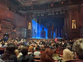 Alexandra Palace Theatre Stalls P8 view from seat photo