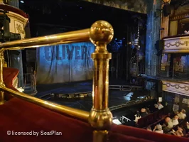 Gielgud Theatre Dress Circle A29 view from seat photo