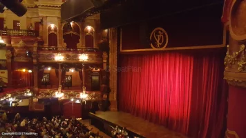 Victoria Palace Theatre Royal Circle BU4 3 view from seat photo