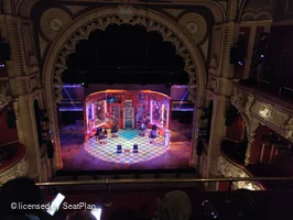 Lyric Hammersmith Upper Circle C11 view from seat photo