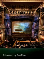 Sondheim Theatre Dress Circle A14 view from seat photo