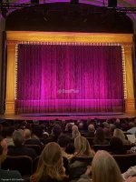 Majestic Theatre Orchestra K105 view from seat photo