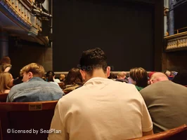 Harold Pinter Theatre Stalls J18 view from seat photo