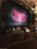 Winter Garden Theatre Orchestra J23 view from seat photo