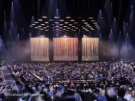 ABBA Arena Block H P8 view from seat photo