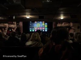 Shaftesbury Theatre Stalls Y14 view from seat photo