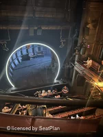 Royal Court Theatre Balcony A14 view from seat photo