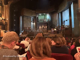 Walter Kerr Theatre Orchestra K6 view from seat photo