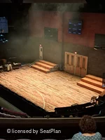 National Theatre - Olivier Circle E7 view from seat photo