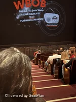 Marquis Theatre Orchestra M1 view from seat photo