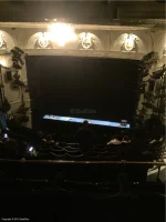 Ambassadors Theatre Circle L1 view from seat photo