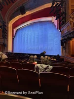 Todd Haimes Theatre Orchestra K16 view from seat photo
