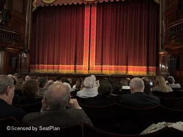St Martin's Theatre Stalls G15 view from seat photo