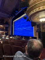 Winter Garden Theatre Orchestra H30 view from seat photo