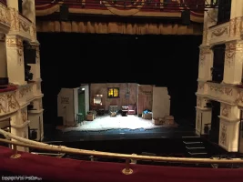 Garrick Theatre Dress Circle B17 view from seat photo