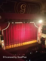 Garrick Theatre Grand Circle A19 view from seat photo