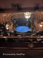 Theatre Royal Haymarket Gallery A11 view from seat photo