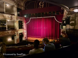 Garrick Theatre Dress Circle C6 view from seat photo