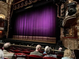 London Coliseum Stalls G1 view from seat photo