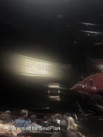 Vivian Beaumont Theater Orchestra J104 view from seat photo