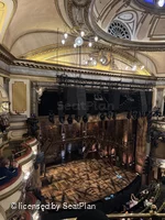 Victoria Palace Theatre Grand Circle B38 view from seat photo