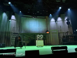 Lucille Lortel Theatre Orchestra A106 view from seat photo