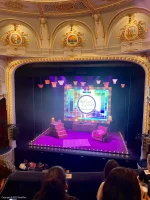 Ambassadors Theatre Circle D3 view from seat photo