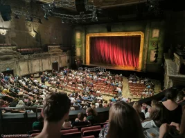 Alexandra Palace Theatre Circle E2 view from seat photo