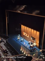 Barbican Theatre Upper Circle CC2 view from seat photo