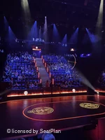 Canary Wharf Theatre District 5 D70 view from seat photo