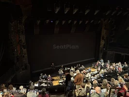 Studio 54 Theatre Mezzanine EE115 view from seat photo