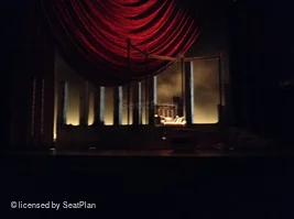 Barbican Theatre Stalls A27 view from seat photo