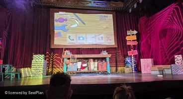 Garrick Theatre Stalls A10 view from seat photo