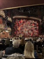 Lyceum Theatre Stalls T35 view from seat photo