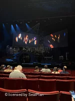 Peacock Theatre Stalls G11 view from seat photo