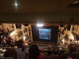 Wyndham's Theatre Balcony D12 view from seat photo