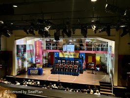 New World Stages - Stage 3 Right Mezzanine B10 view from seat photo