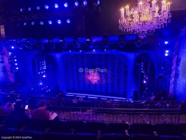 Lunt-Fontanne Theatre Rear Mezzanine E124 view from seat photo