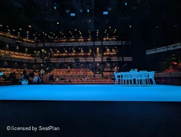 Bridge Theatre Stalls A8 view from seat photo