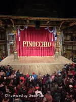 Shakespeare's Globe Theatre Middle Gallery - Bay H A30 view from seat photo