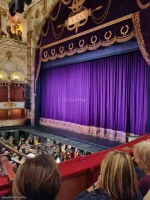 London Coliseum Dress Circle B5 view from seat photo