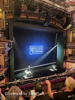 Belasco Theatre Mezzanine D15 view from seat photo