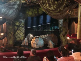 His Majesty's Theatre Royal Circle D10 view from seat photo